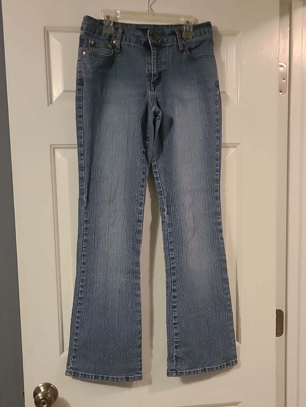 Zana Di Vintage Y2K Light Wash Stretch Flare Jeans Size 7